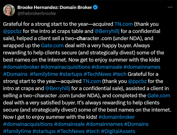 TN.com domain name transaction completed, another two-letter .com domain name quietly changed hands