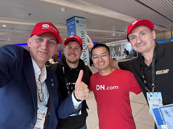 DN appeared at ICANN 83 to discuss the new pattern of the global domain name market