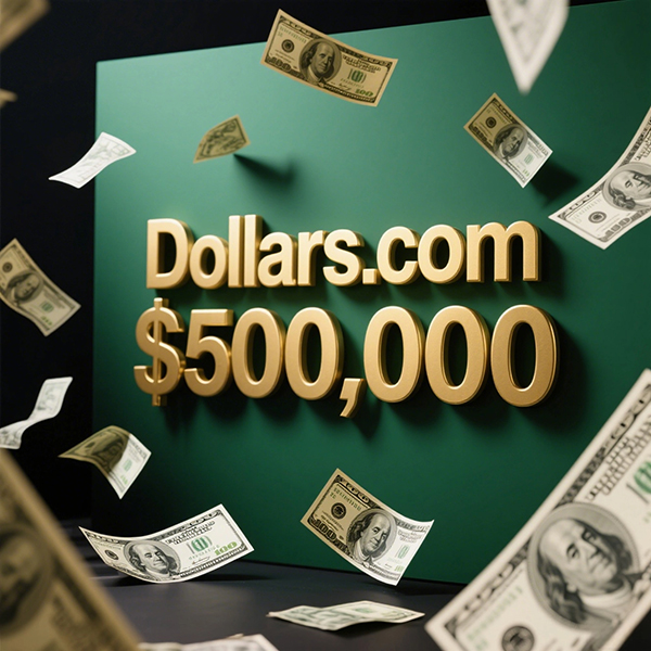 Dollars.com以 50 万美元成交
