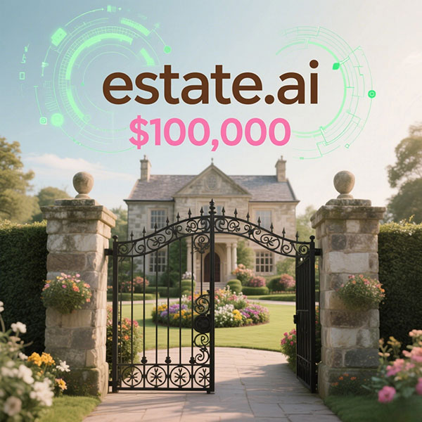 estate.ai sold for $100,000, and the AI+real estate direction continues to heat up