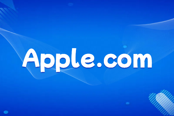 The domain name of the official website of Apple Technology Company in the United States, the brand logo on the Internet