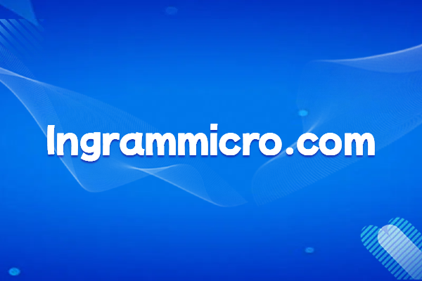 Master the domain name of Ingram Micro International, and start a new experience of global supply chain cooperation