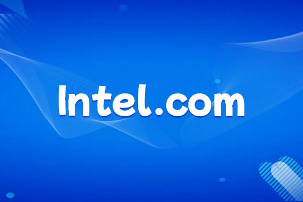 The official website domain name of American technology giant Intel: intel.com