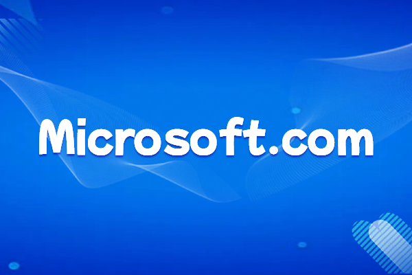 Introduction to Microsoft, an American multinational technology company, and its official website domain name
