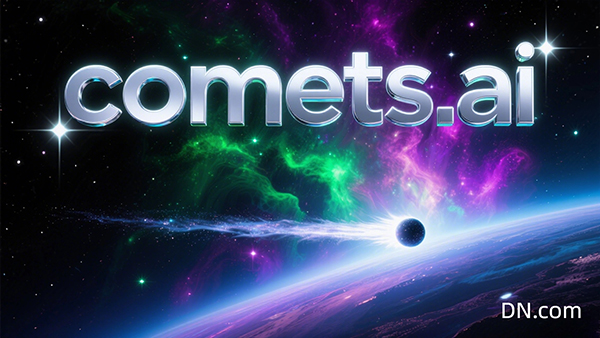 Comet strikes! comets.ai is sold on DN.com, a perfect combination of space and AI