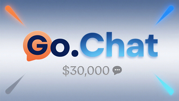 Go․Chat以30,000美元成交,跻身.chat第二高价