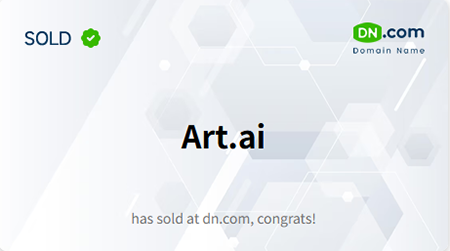 When Creativity Meets the Future: Art.ai Sold at a High Price Through DN.com