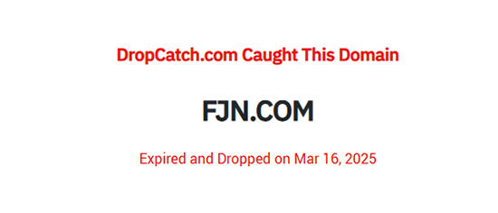 FJN.com sold for $240,000 after three auctions.