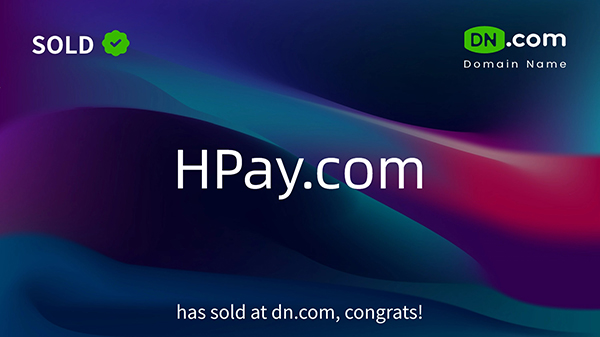 HPay.com sold through DN.com! 