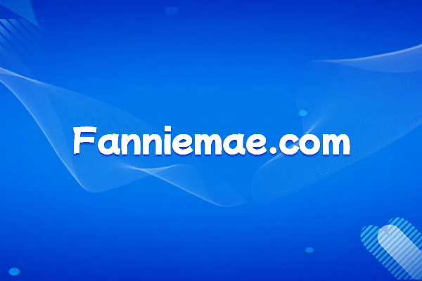 Introduction and official website domain name for Fannie Mae, a US real estate finance institution