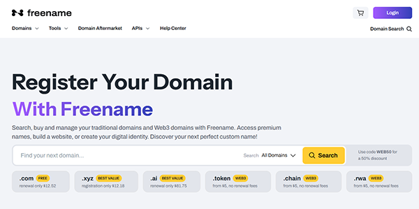 Freename Becomes an ICANN-Accredited Registrar, Bridging Traditional Domain Names with Web3