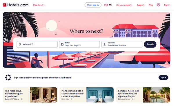 Hotels.com, acquired for $11 million, is now the core of a $27.8 billion empire.