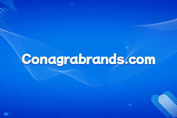 Conagra Brands, a leading US food processing company: Company Overview and Website Domains