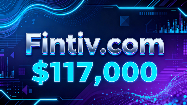 Fintiv.com一年内从857美元涨至11.7万美元售出