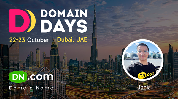 Dubai Domain Days 2025 is about to begin, and DN.com will be featured as a digital sponsor.