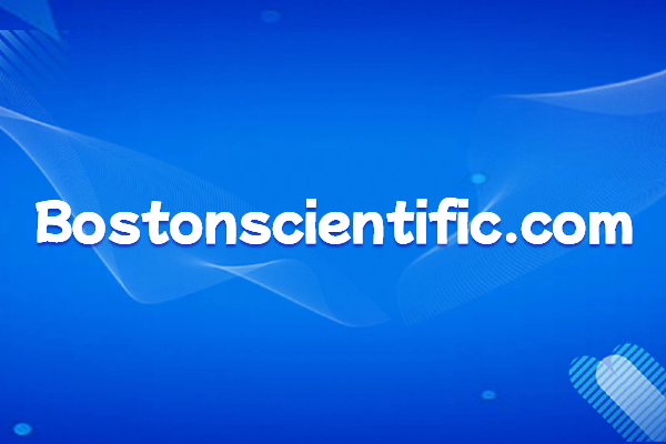 Boston Scientific, a leading global medical technology giant: A comprehensive introduction and official website domain name.