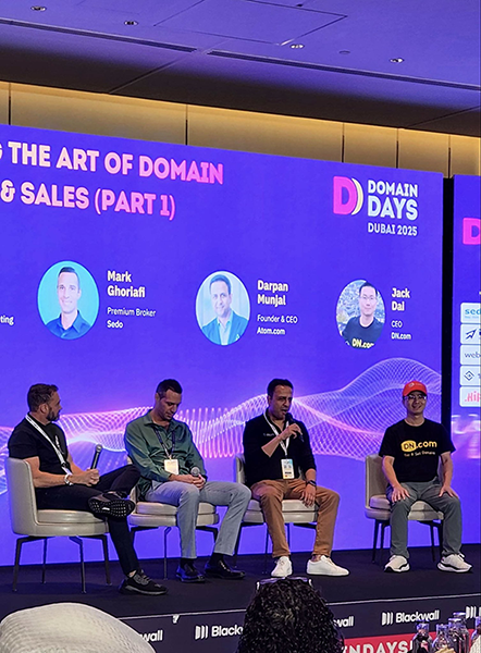 The 2025 Dubai Domain Days conference concluded successfully, with DN.com invited to attend and serve as a digital sponsor!