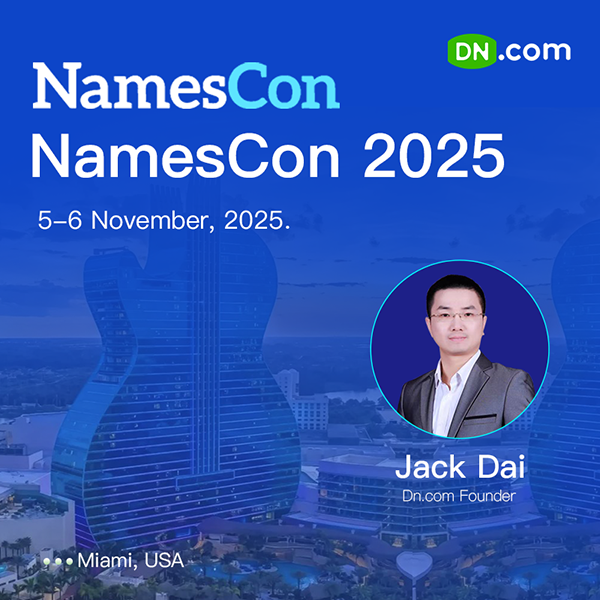 NamesCon 2025 is about to open, and DN.com has been invited to attend.