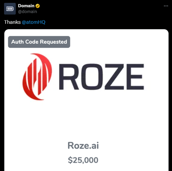 Roze.ai Sold for $25,000, Unique Spelling Gives Brands a Fresh Look