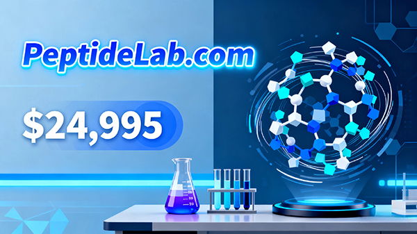 PeptideLab.com Sold for $24,995