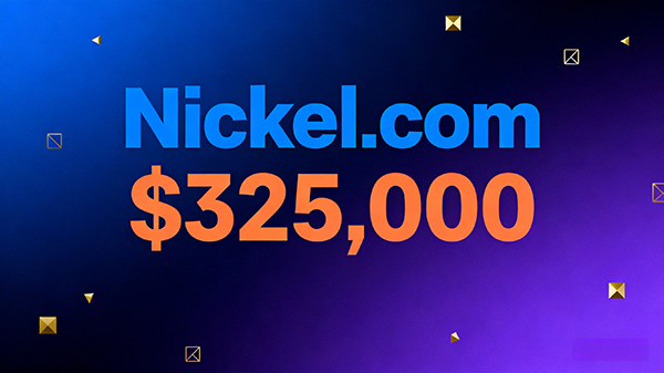 Nickel.com Sold for $325,000