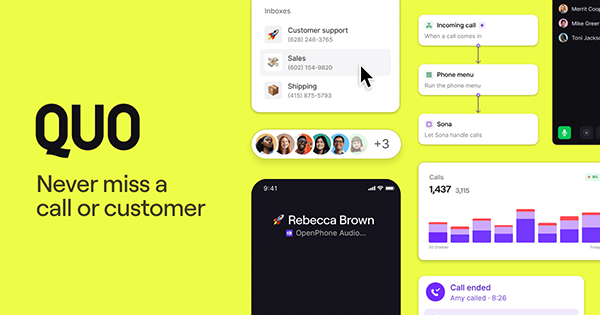 Major Brand Upgrade! Quo Raises $105 Million in Funding, Launches Top-Level Domain Quo.com