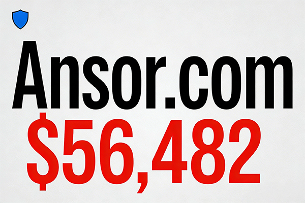 Ansor.com以 56,482美元成交