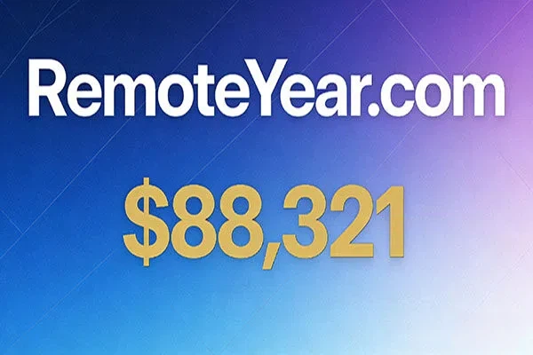 承载知名品牌记忆!RemoteYear.com以88,321美元成交
