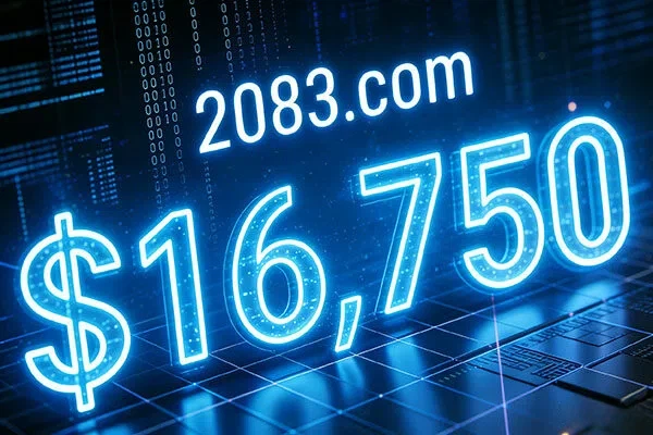 2083.com was sold for $16,750, attracting attention due to its potential for adapting to multiple market segments.