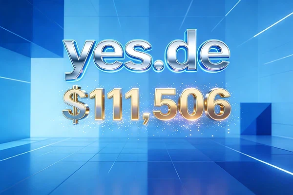 11万美元成交!yes.de域名凭什么成跨境布局香饽饽?