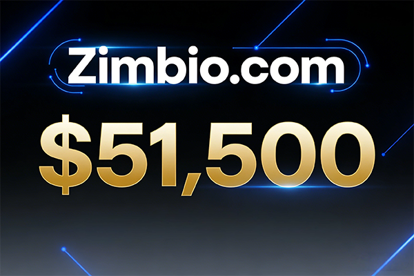 Zimbio.com以51,500美元成交，多领域适配性凸显优质域名商业价值