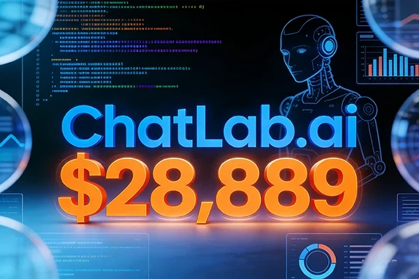 AI域名热潮再续！ChatLab.ai以28,889美元成交!