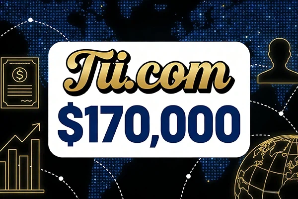 Tii.com sold for $170,000! An analysis of the commercial value behind a domain name that has been established for over two decades.
