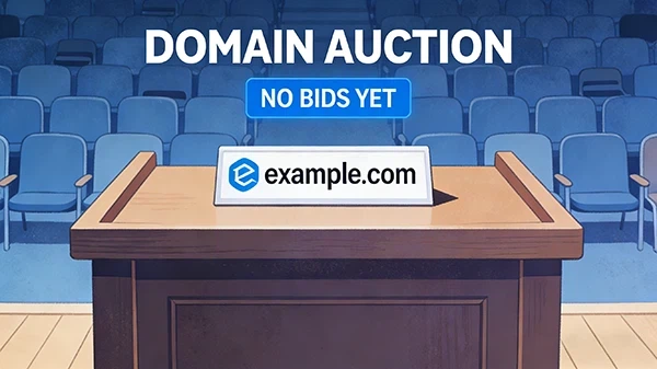 Why do most domain name auctions fail to attract any bidders? Unveiling the 5 core reasons behind this.