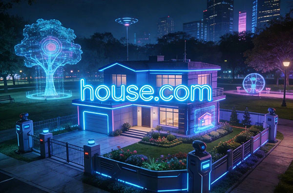 Big news! The top-tier domain name House.com is exclusively sold through DN.com.