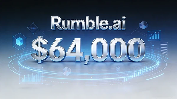 Rumble.ai sold for $64,000, making AI domain names a new hot spot for digital asset investment.