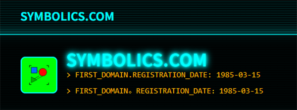 Looking back at the first five .com domains on the internet, the most successful one created a $9.6 billion legend.