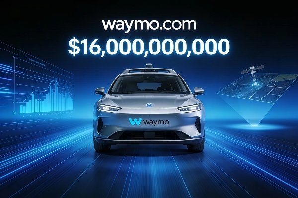 从隐秘收购到千亿估值：waymo.com的域名布局史，揭秘科技巨头的品牌远见