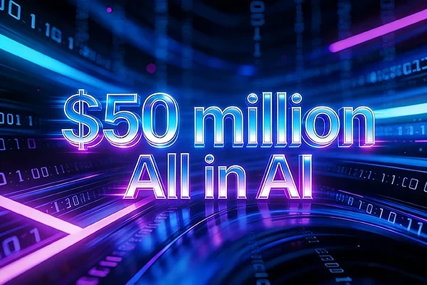 $50 million! DN.com and its investors bet on the global AI startup boom.