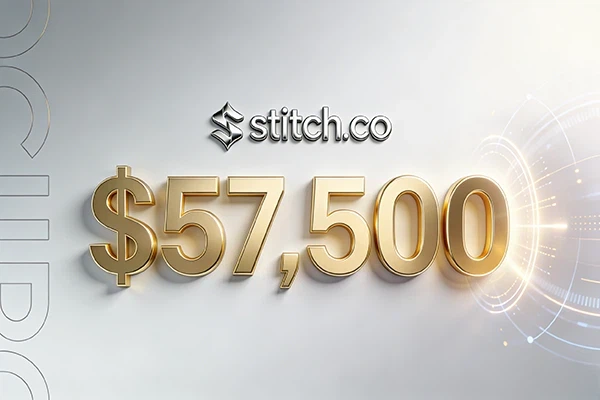 stitch.co sold for $57,500, highlighting the value of premium short domain names.