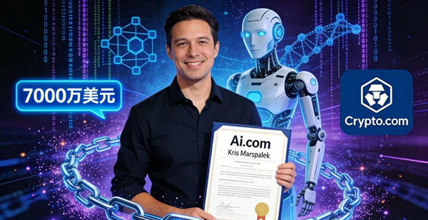 7000万美元天价交易!深挖AI.com域名的背后~