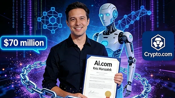 A staggering $70 million deal! A deep dive into the story behind the AI.com domain name~