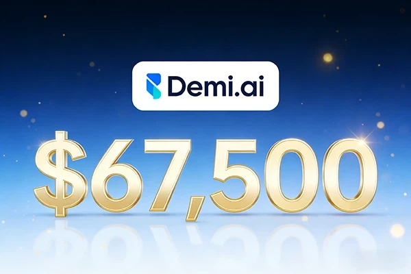 The domain name Demi.ai sold for $67,500, highlighting the popularity of high-quality digital assets in the AI ​​sector.