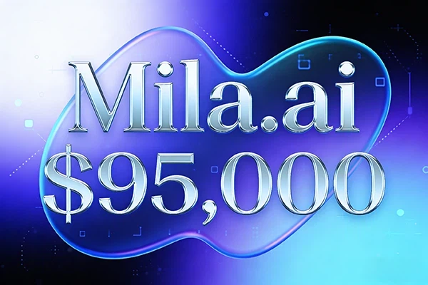 Mila.ai sold for $95,000, making the versatile AI domain a new market favorite.