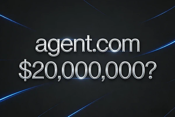 The domain name market is in turmoil again: following Chat.com, agent.com is reportedly up for sale for over $20 million.