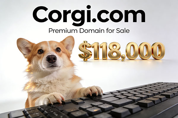 Corgi.com以11.8万成交全网喊捡漏！复盘动物域名天价交易真相，为何买家甘愿豪掷千金？