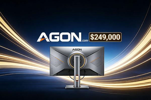 AGON.com sold for $249,000! A triple boost from culture, IP, and commerce!