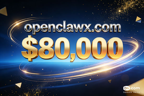 Listed at $80,000! What makes openclawx.com so special?