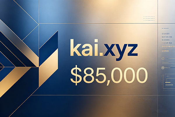 Overflowing with Japanese mother-of-pearl products! kai.xyz has achieved $85,000, rare area name achievement, new hot point