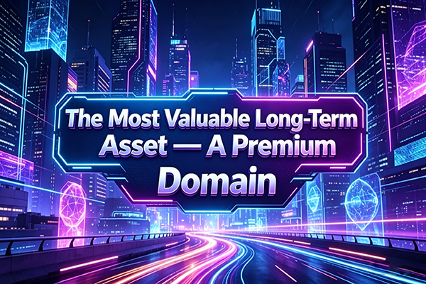 One-time investment, lifetime returns! A good domain name is a company's